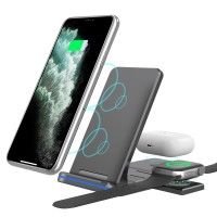 Fast Wireless Charging Mount for cell phones, smart watches and earbuds