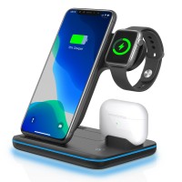 ３ in1 Fast Wireless Charger for iPhone, earbuds and apple watch